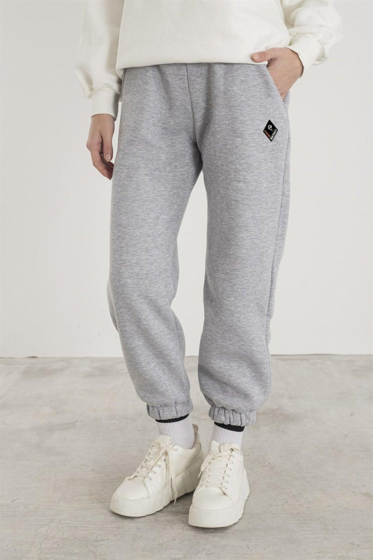 Unisex 2ip Knitted Fabric Tracksuit Bottom - Swordslife