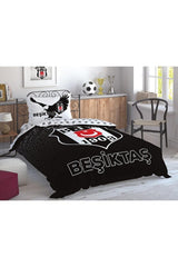 Beşiktaş Anthem Logo Single Duvet Cover Set