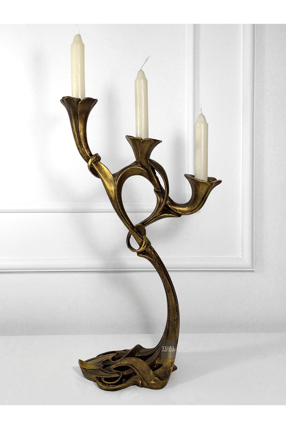 Ethnic Pattern Candlestick Gold 1 Piece - Swordslife