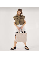 Puff Waterproof Fabric Cross Shoulder Bag Baguette Hand And Shoulder Bag