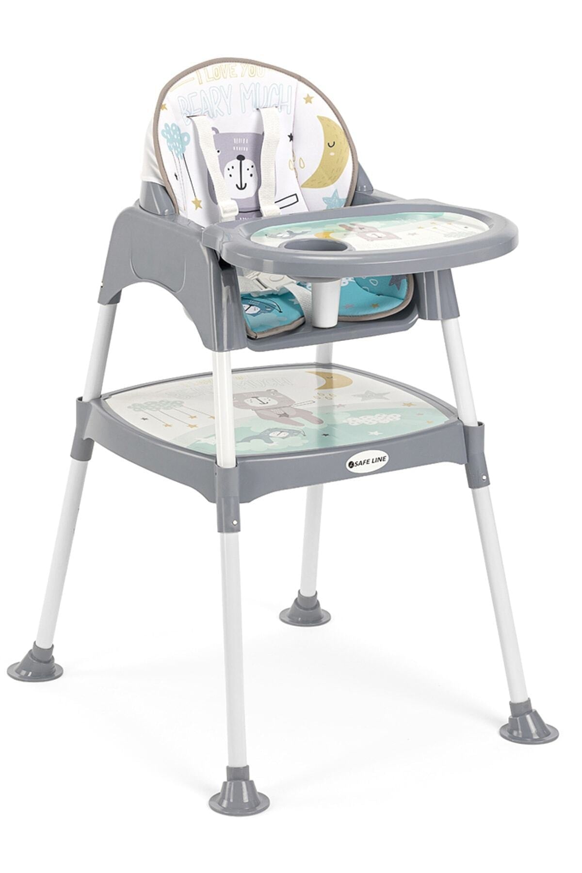 Working Table Padded Highchair