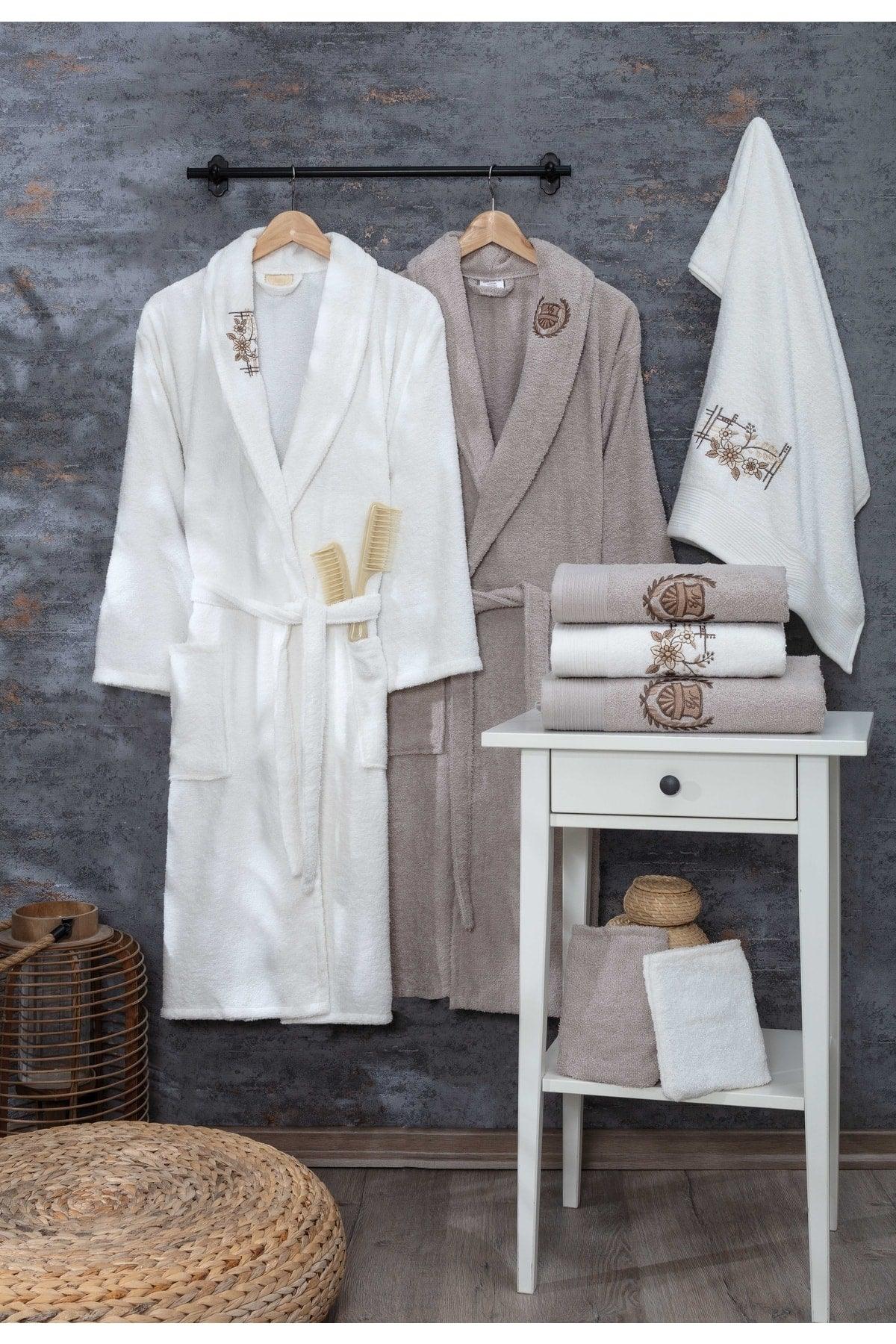 Asya 16 Pieces Boxed Dowery Family Bathrobe Set | Bathrobe Set | Dowry Set | Bathrobe |bathrobe Set - Swordslife