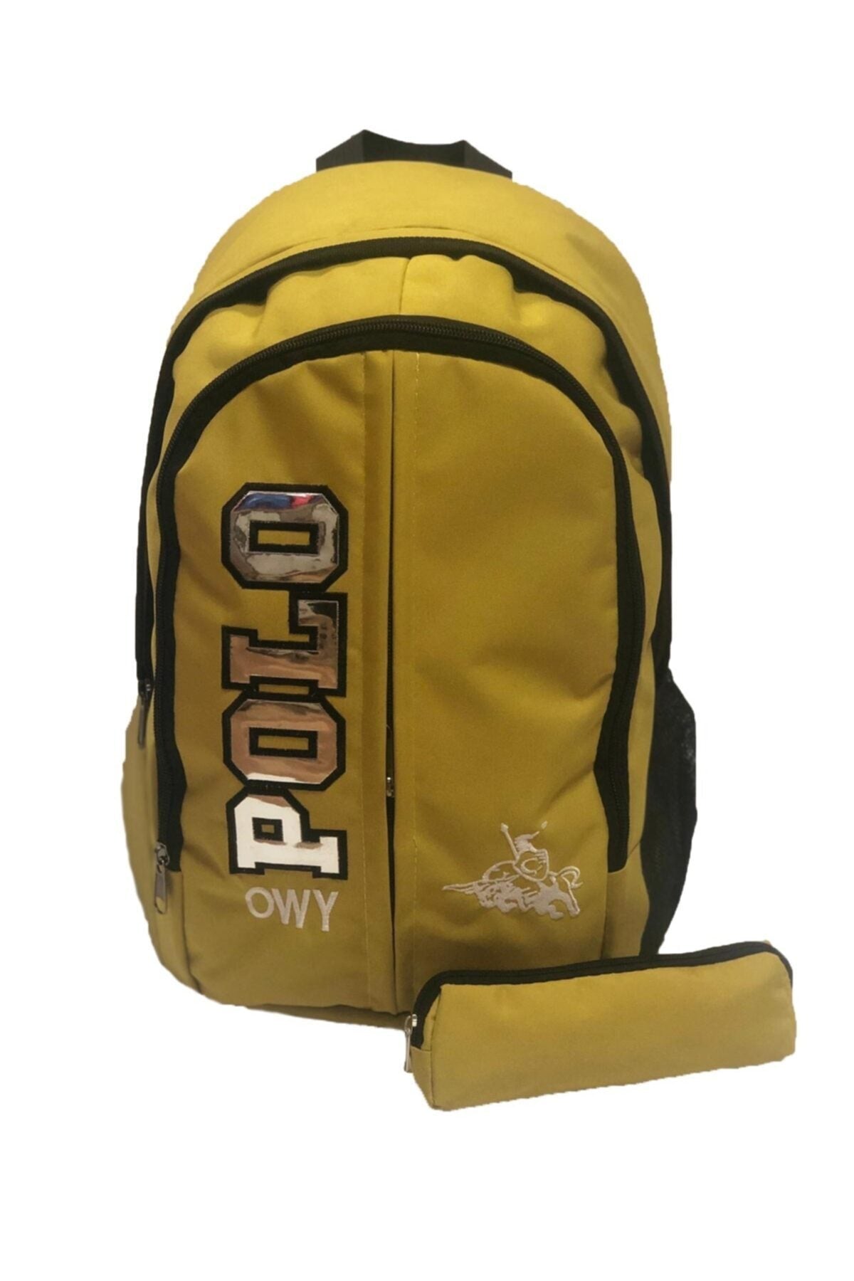 Gokidy Polo Middle School-High School Backpack And Pencil Holder Set