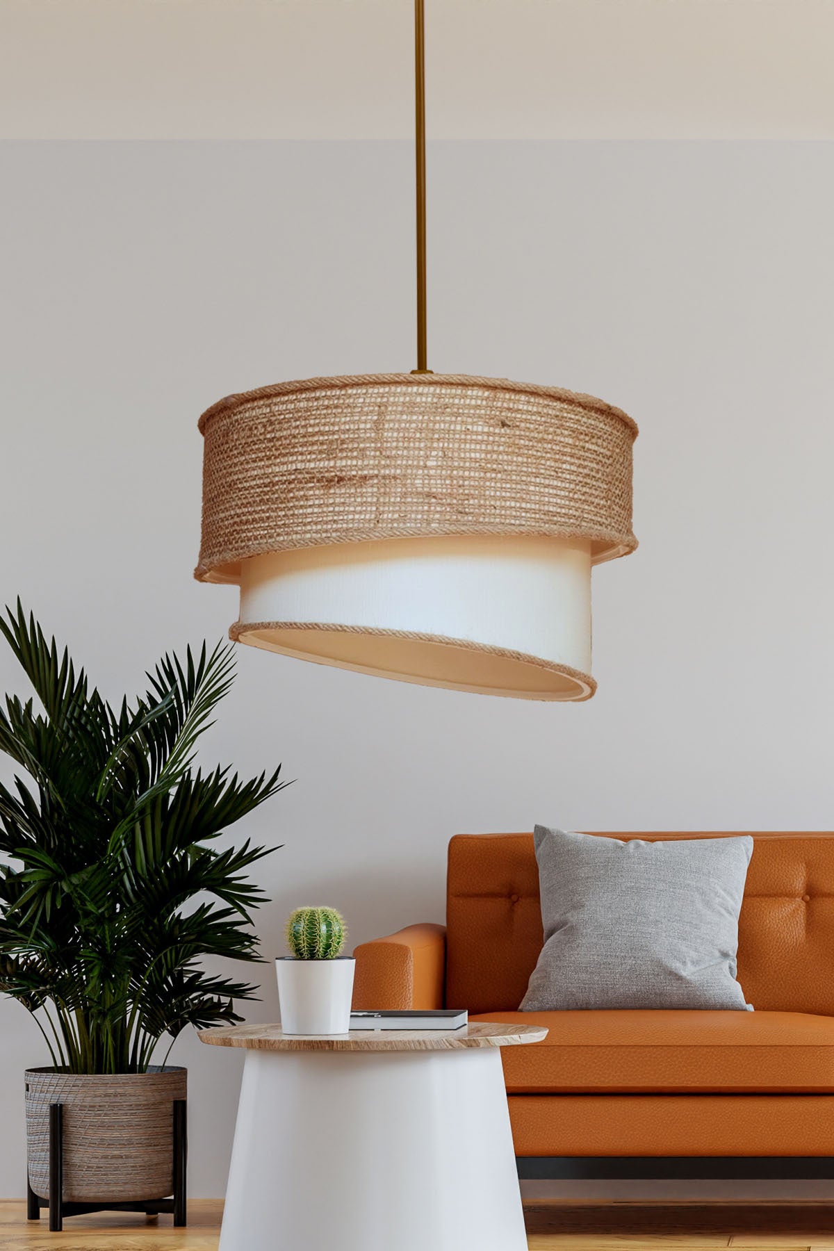 Wind Redro Wicker Pendant Lamp Chandelier E548