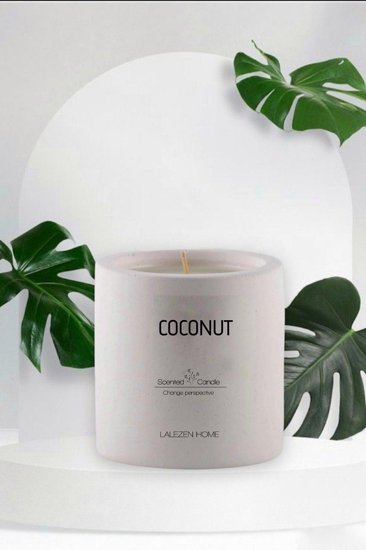 Coconut Concrete Candle - Swordslife