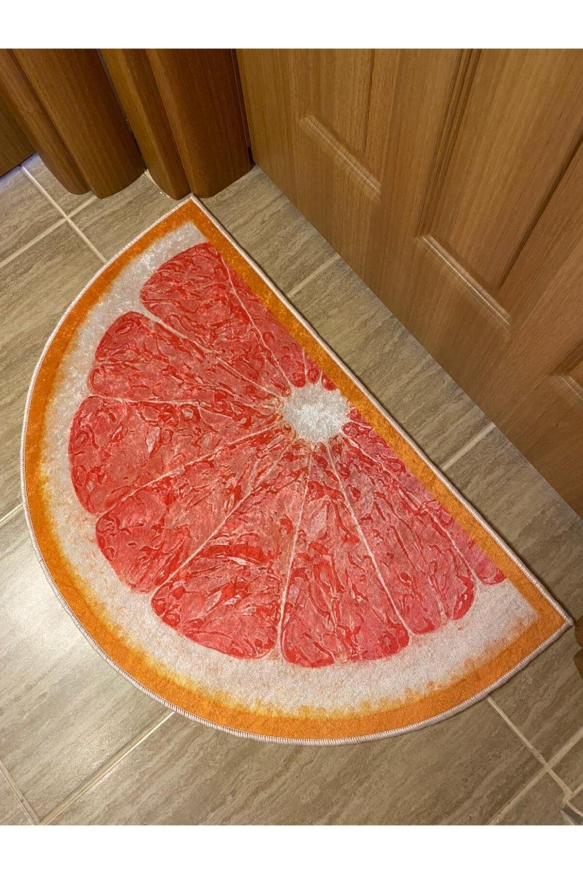 Digital Printed Non-Slip Base Fruit Pattern Mat 50cmx80cm - Swordslife