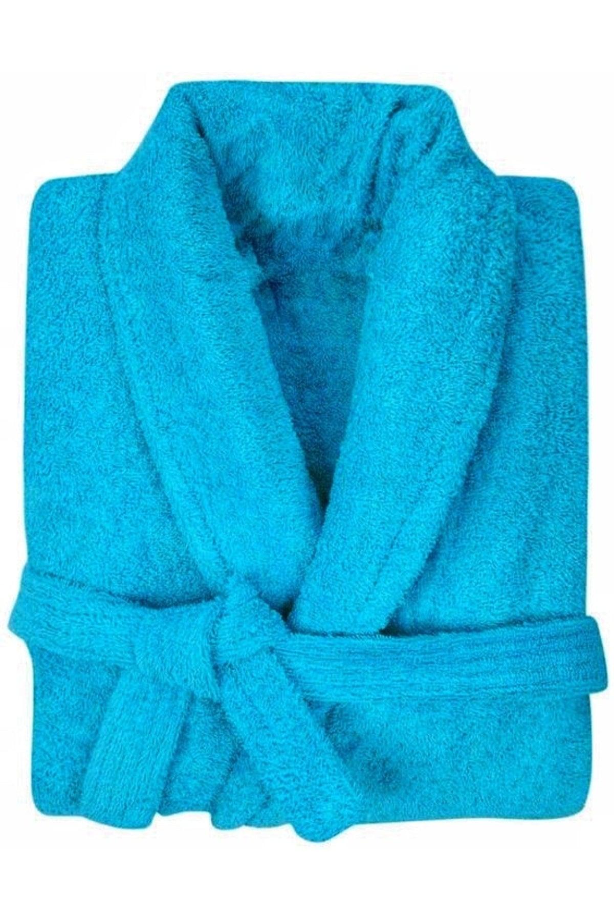 Authentic Turquoise Lux Bathrobe - Swordslife