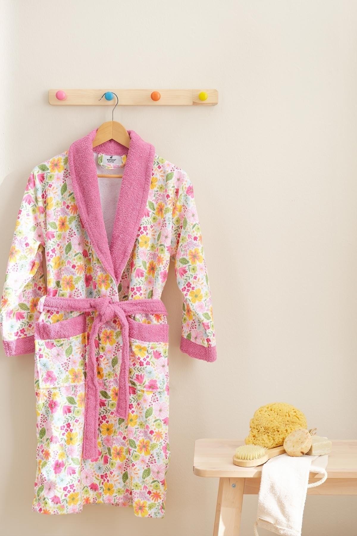 Young Flowers Kids Bathrobe 12-14 Years - Swordslife