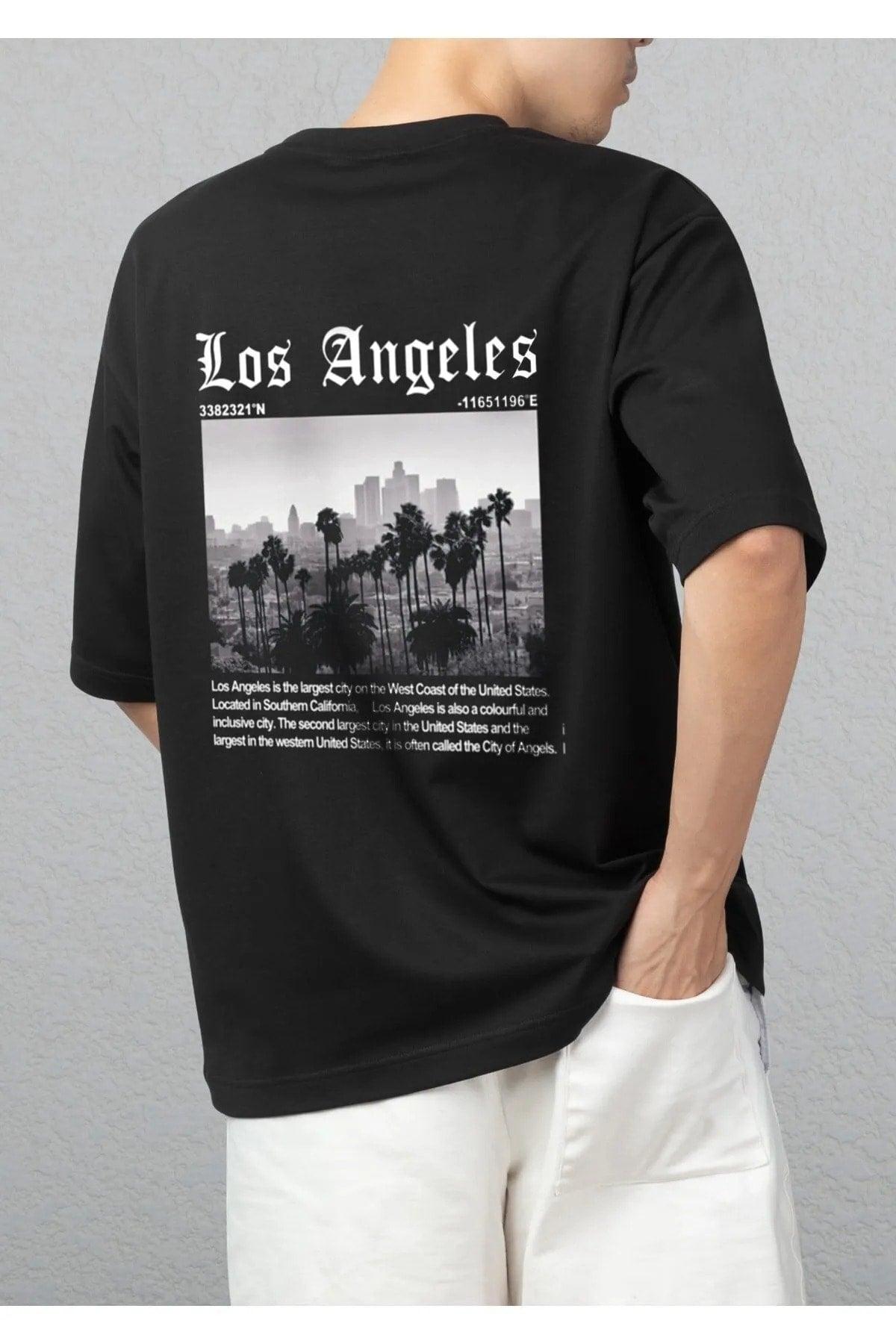 Unisex Los Angeles Oversized T-shirt - Swordslife