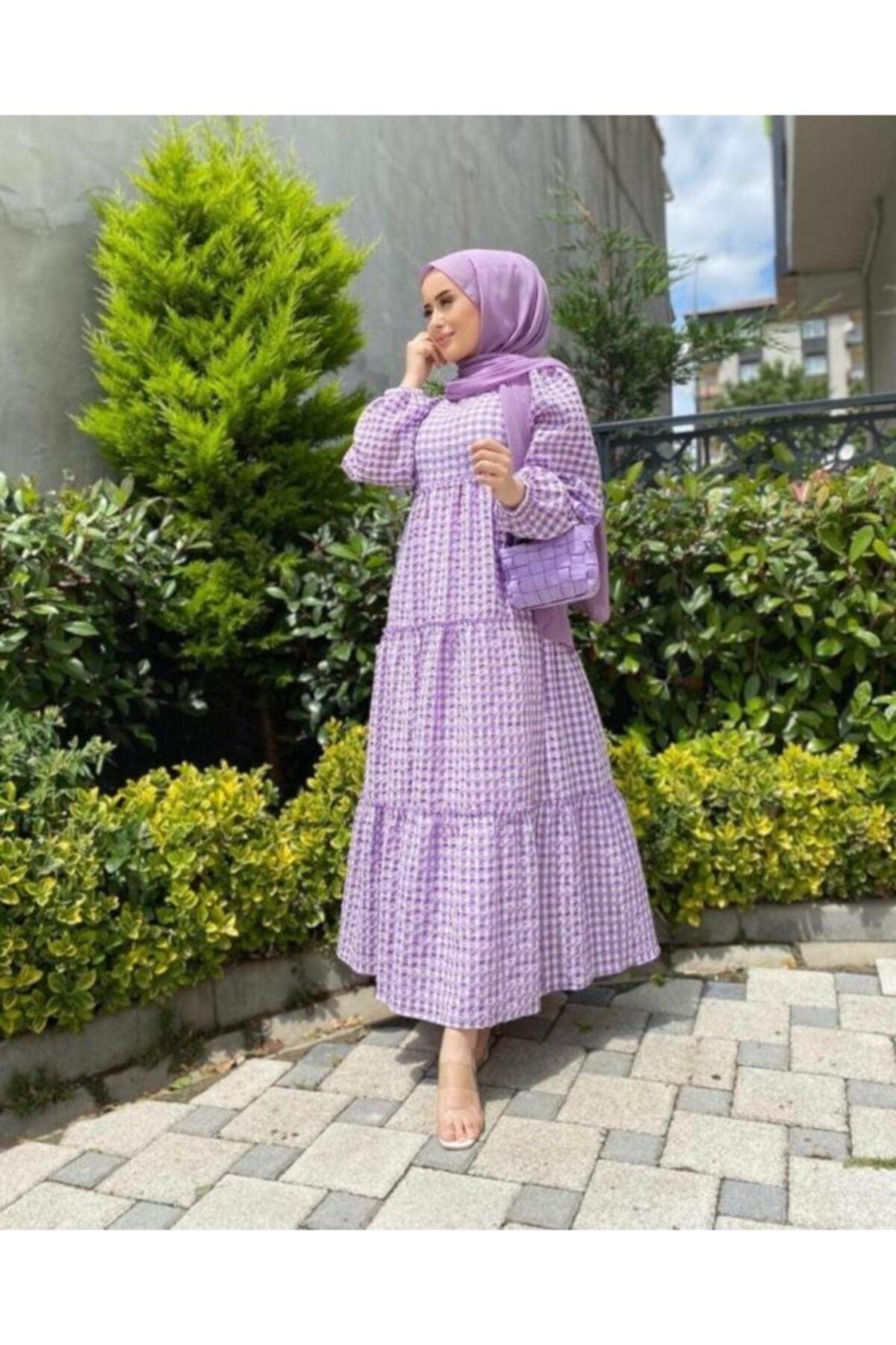 Women's Summer Hijab Seeer Dress - Swordslife