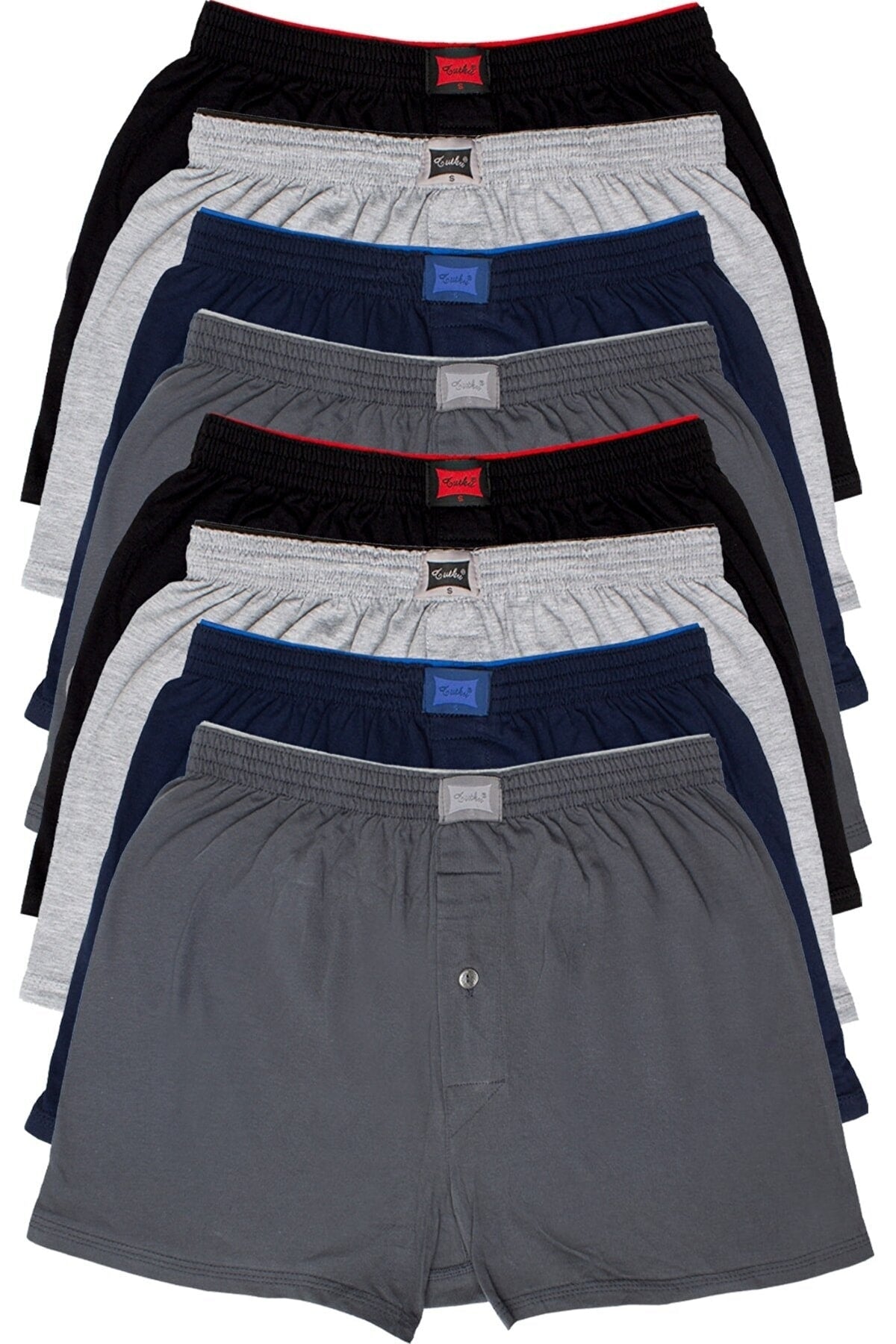 8 Opportunity Items! Men's Combed Cotton Towel Waist Boxer