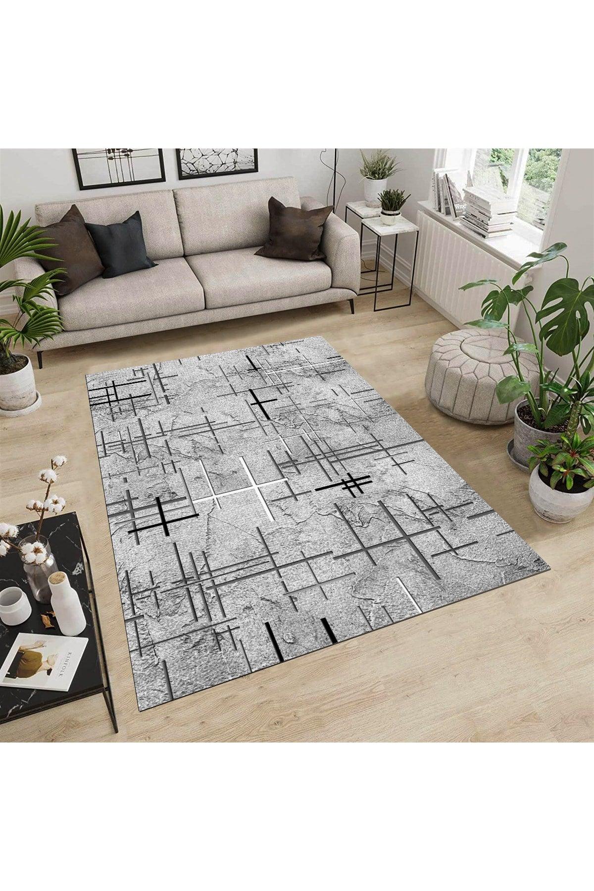 Sponge Elastic Non-Slip Washable Digital Printed Carpet Cover Mc37 - Swordslife