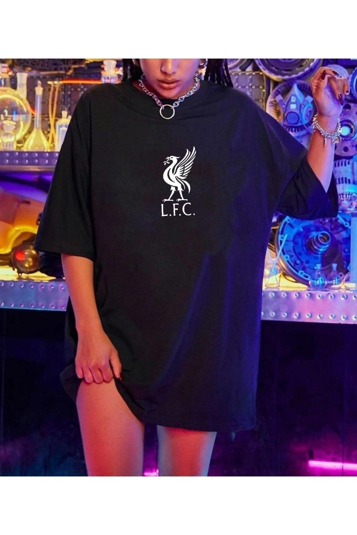 Unisex Oversize Liverpool.fc Printed T-shirt - Swordslife