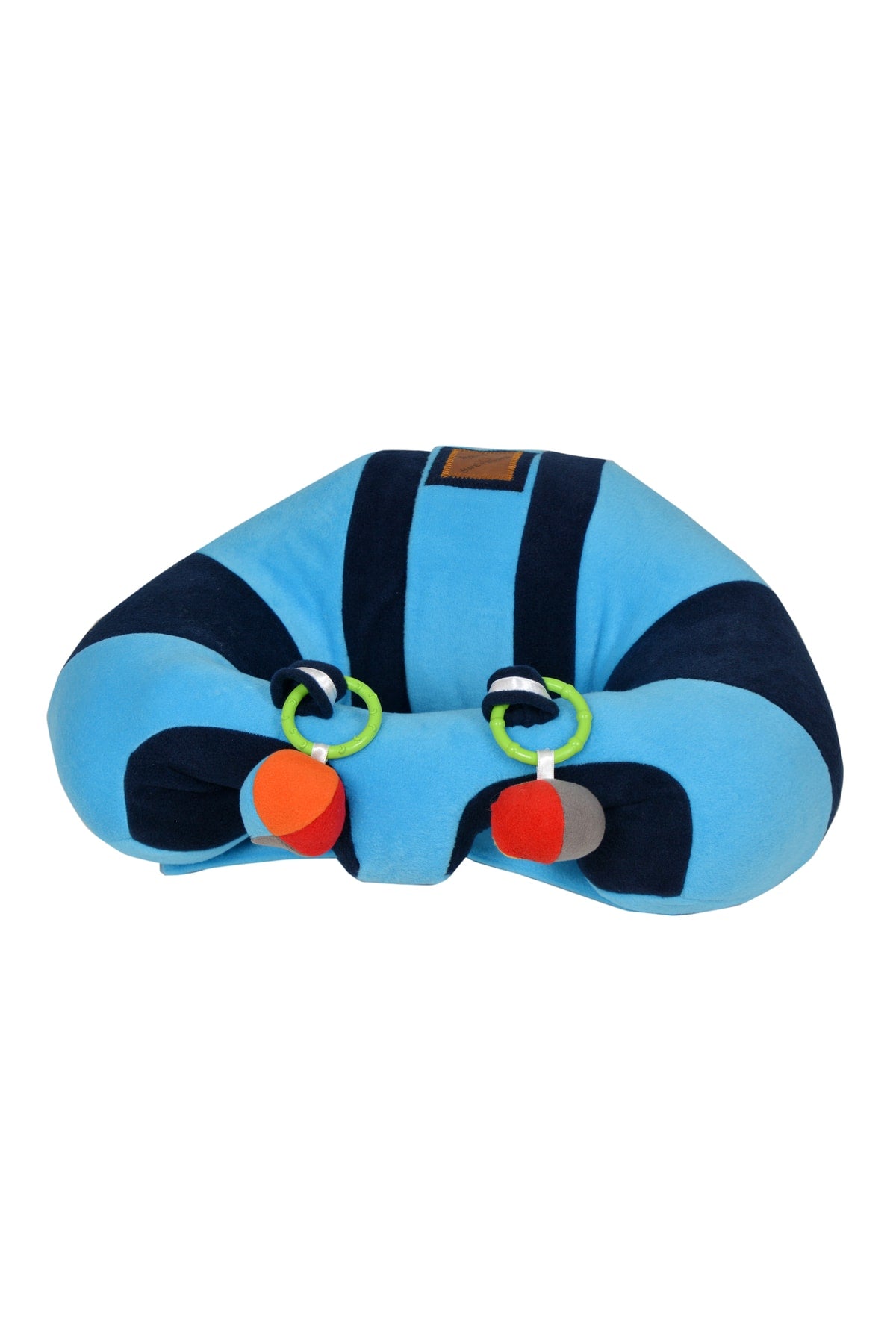 Rattle Blue-Navy Blue Baby Reclining Baby Sitting Support Cushion Baby Seat