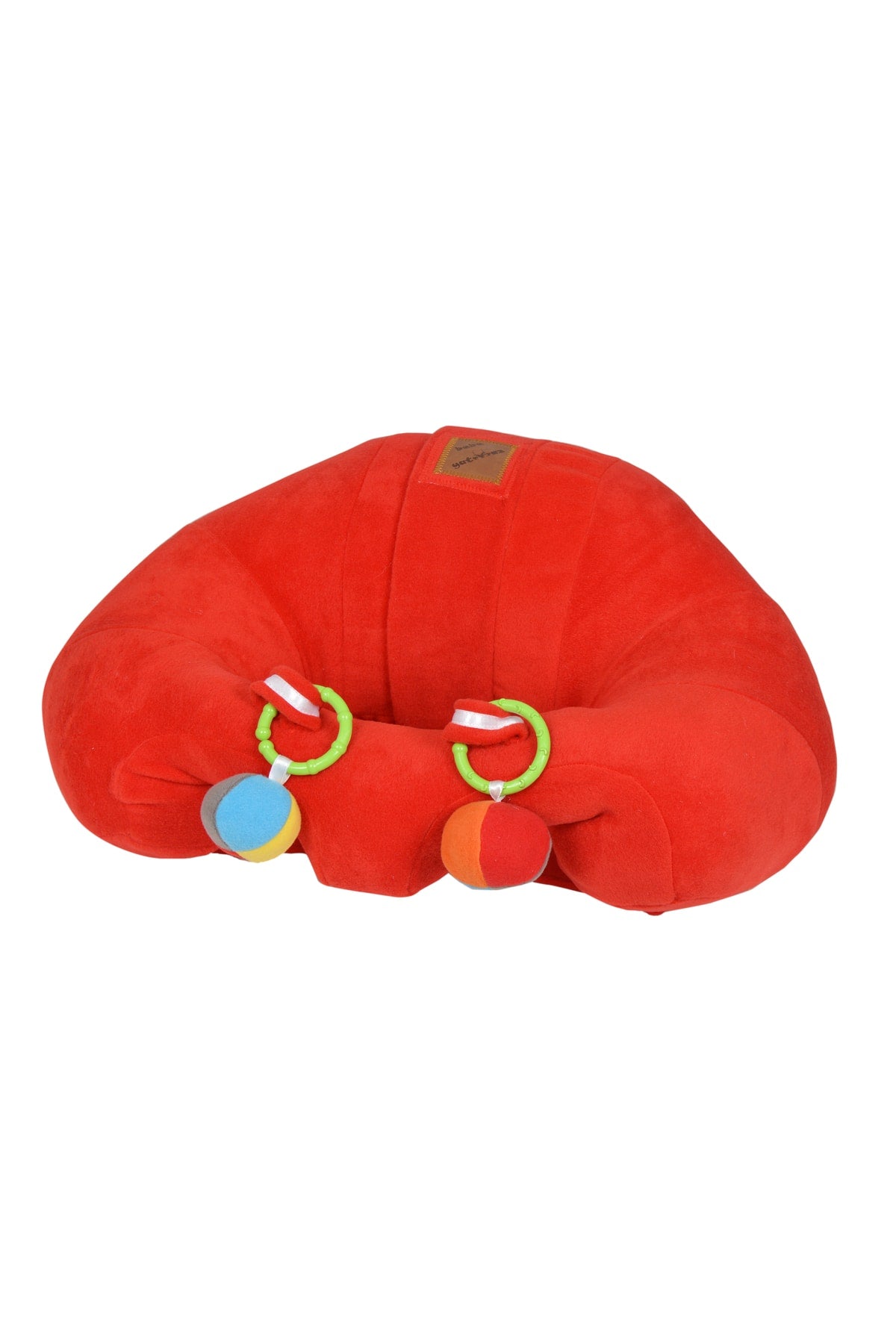 Rattle Red Baby Sitting Support Cushion Baby Seat
