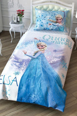 Disney Frozen Check Revive Duvet Cover Set Single