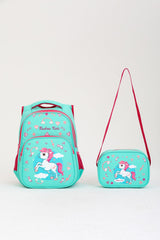 Unicorn Little Horse Primary School Bag Lunch Box Girl Child