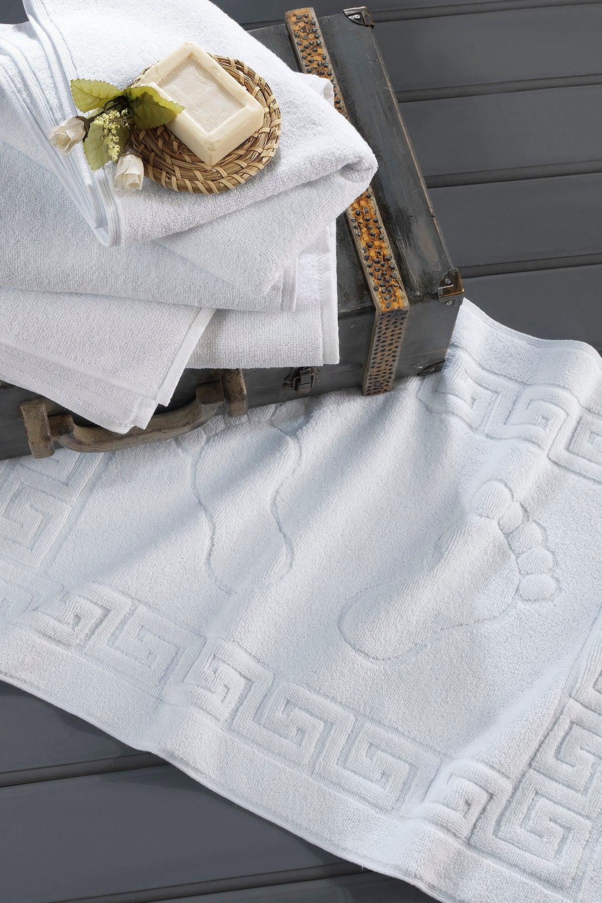 Hotel Foot Towel 100% Cotton Foot Towel 50x70 Cm - White - Swordslife