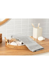 Deluxe Cotton Low Twist Hand Towel 30x50 Cm Gray - Swordslife