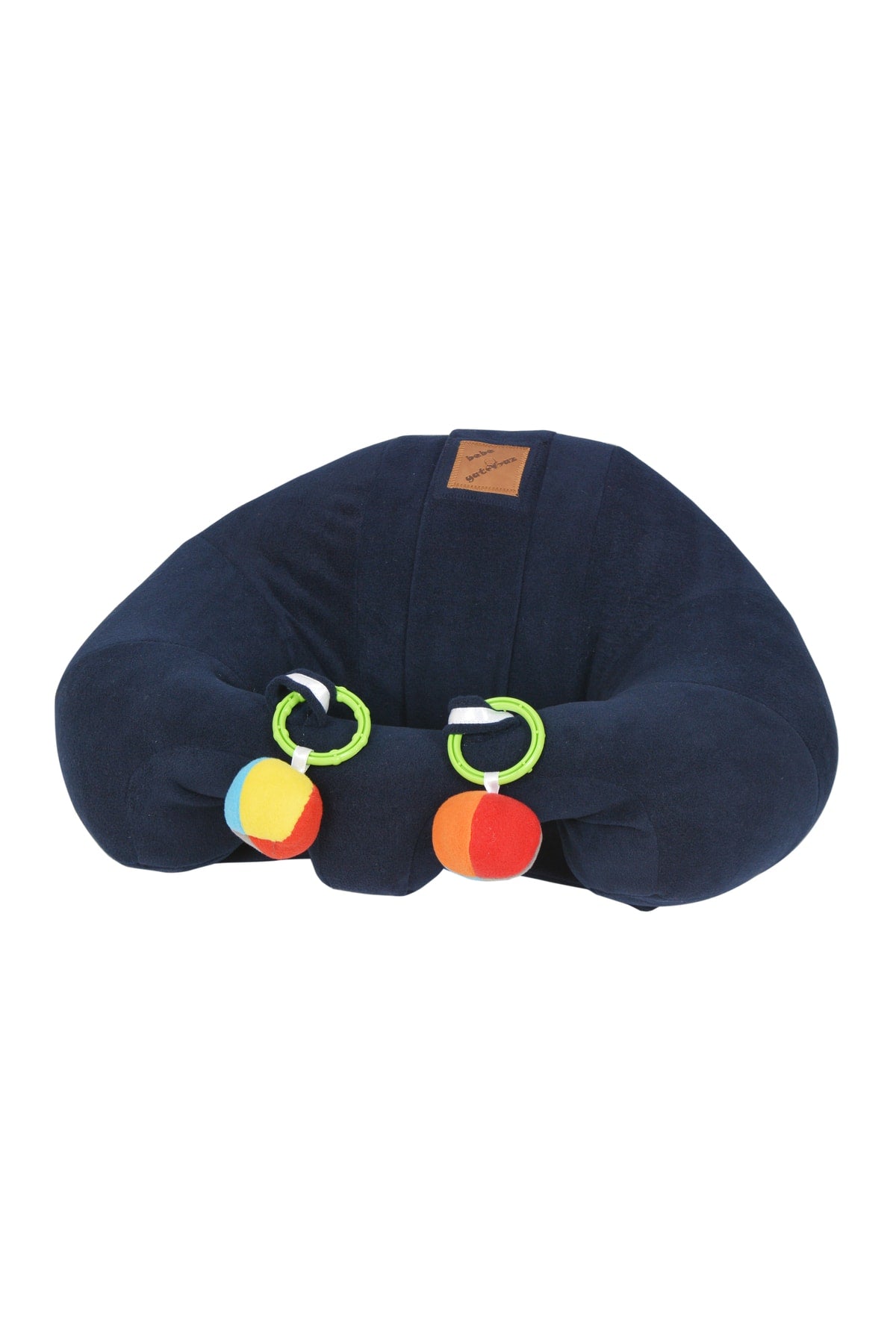 Rattle Navy Blue Baby Reclining Baby Sitting Support Cushion Baby Seat