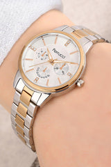 Steel Band Silver-copper Color 3 Atm Waterproof Women's Wristwatch - Swordslife