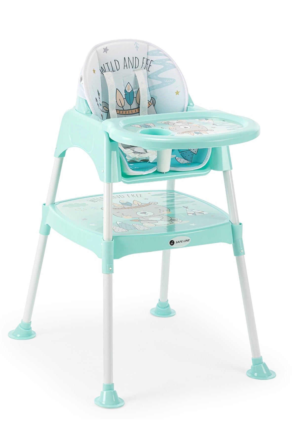 Working Table Padded Highchair