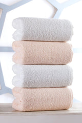 Puffy Hand And Face Towel Set 4 Pcs 50x85 cm - Swordslife