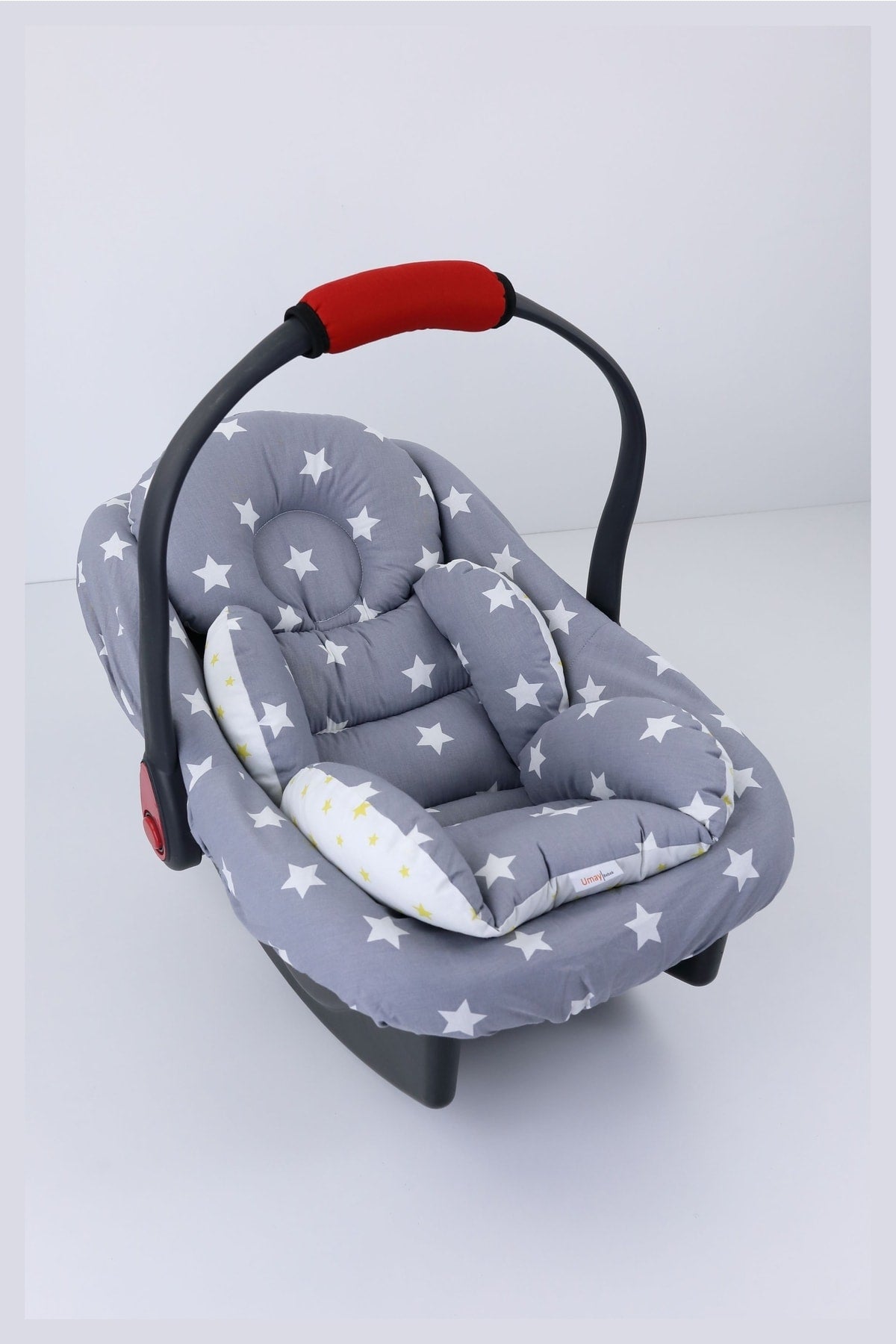 Orthopedic, Lumbar Supported Stroller Cushion, 100% Cotton Fabric