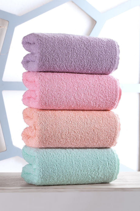 Puffy Hand And Face Towel Set 4 Pcs 50x85 cm - Swordslife