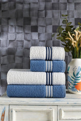 Veronica Set of 4 Bath Towels - Swordslife