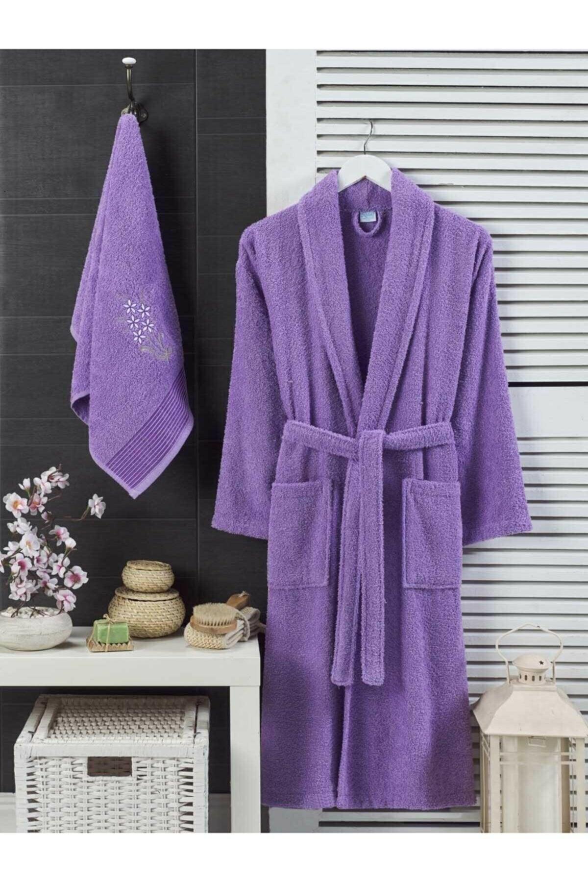 Elmira Male Female Towel Bath Robe Cotton Bathrobe - Swordslife