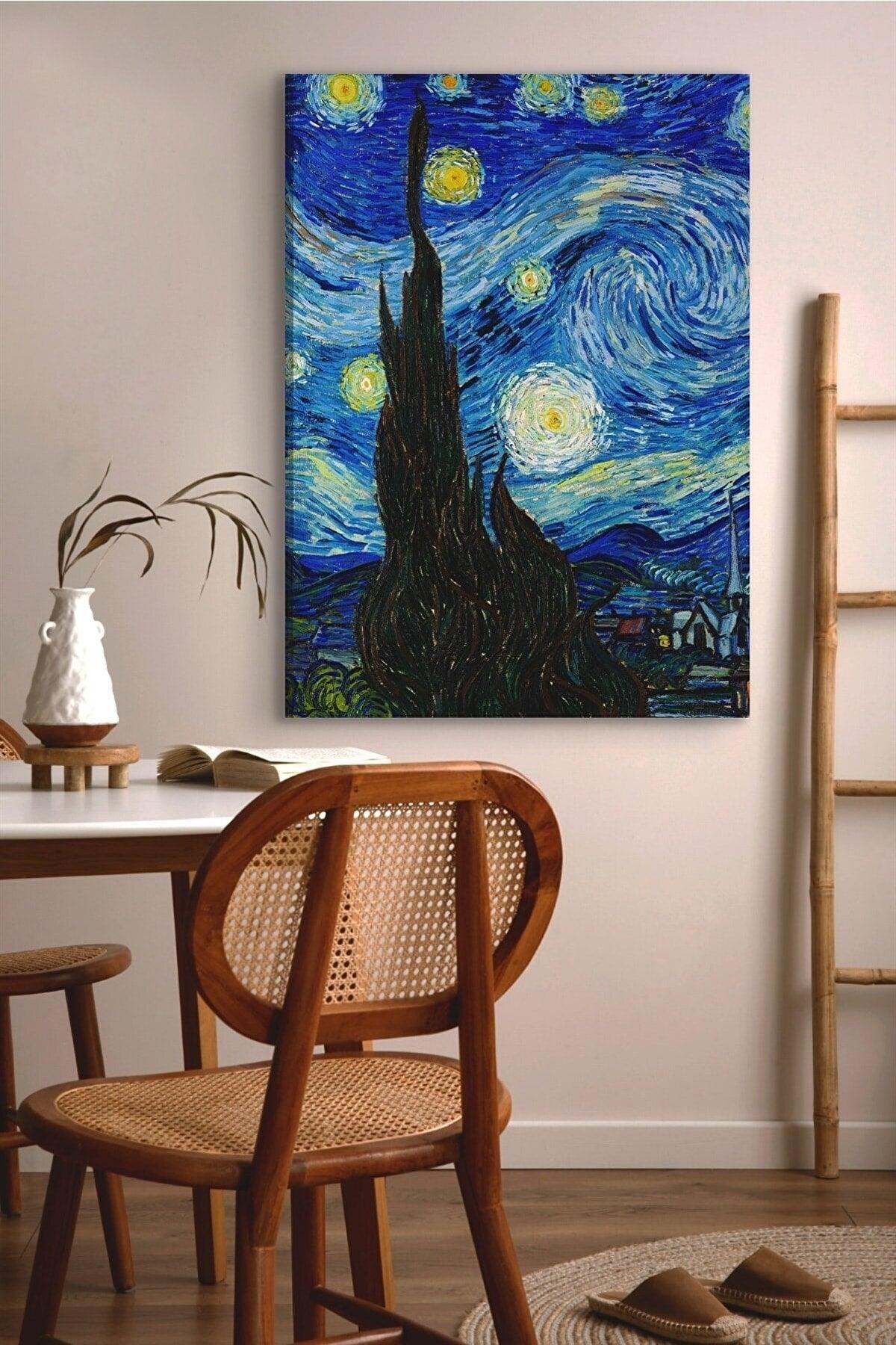 Van Gogh Starry Night Starry Nights Canvas Painting 0866 - Swordslife