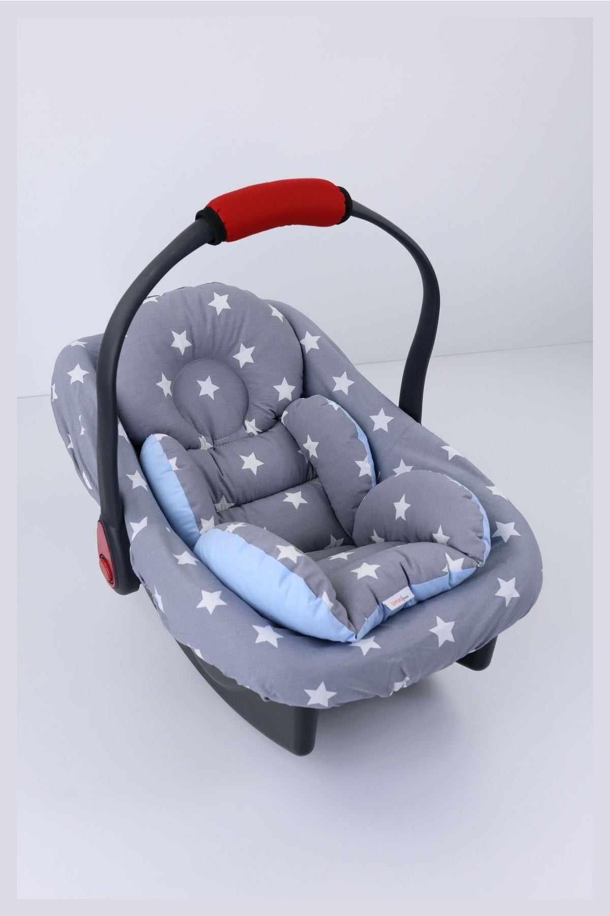 Orthopedic, Lumbar Supported Stroller Cushion, 100% Cotton Fabric