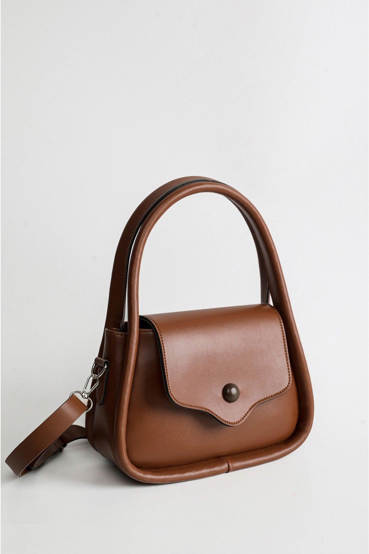 Women's Tobacco Shoulder And Handbag - Swordslife