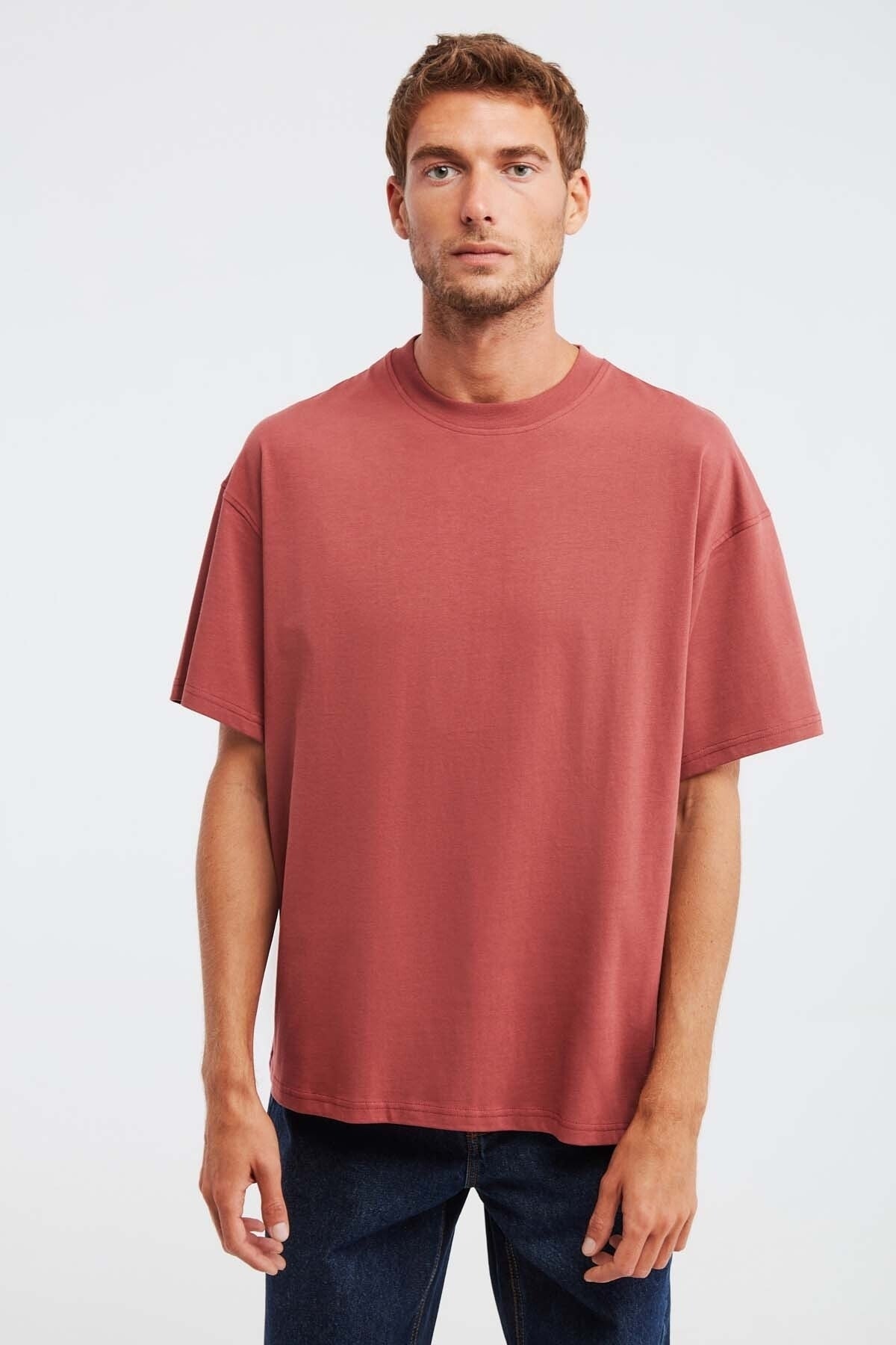 Jett Oversize Tile Color T-shirt