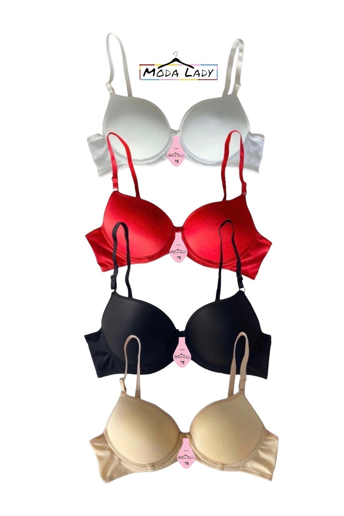 4 Pieces Bras With Filled Underwire - Swordslife