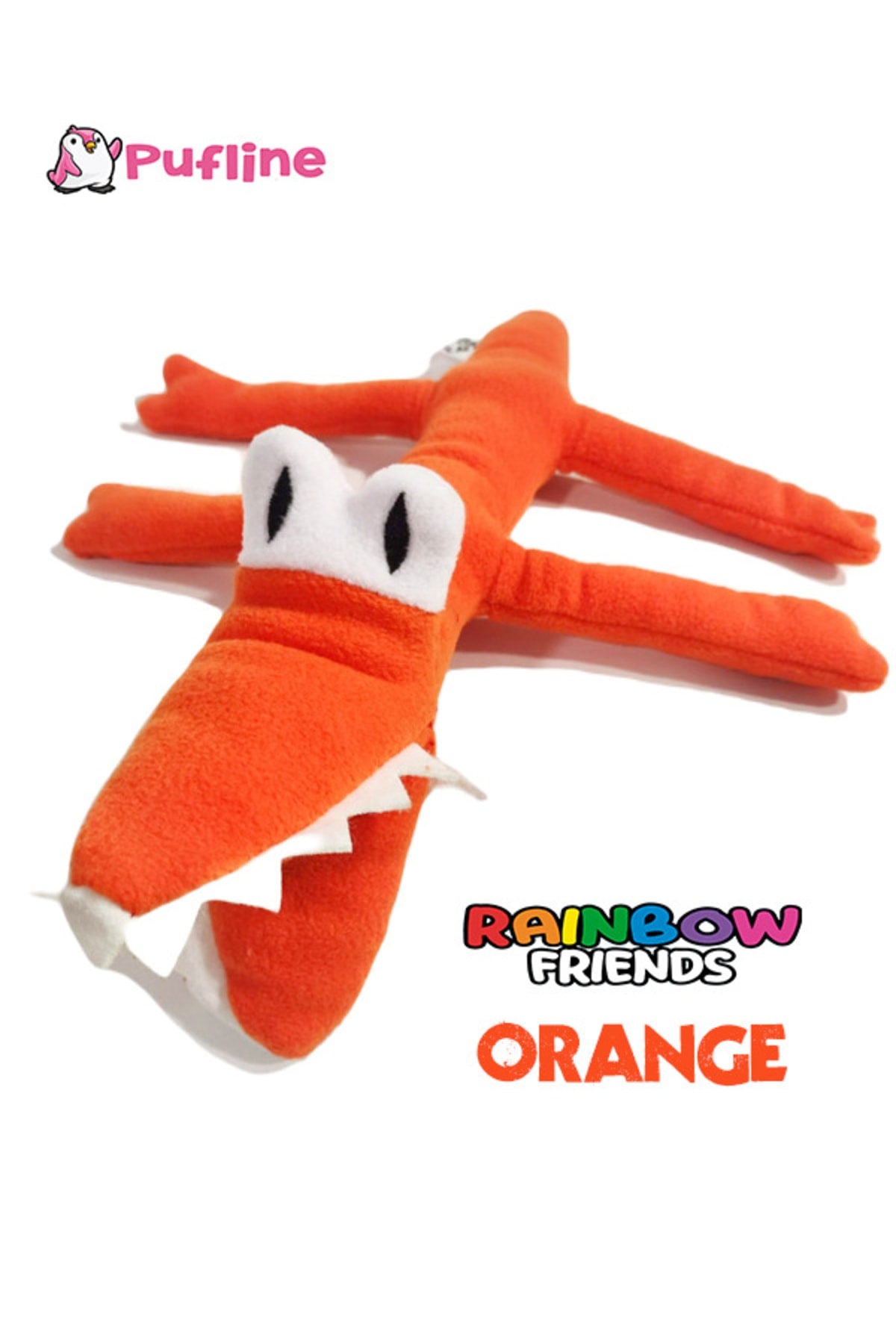 Rainbow Friends Roblox Orange Plush Toy (40 Cm)