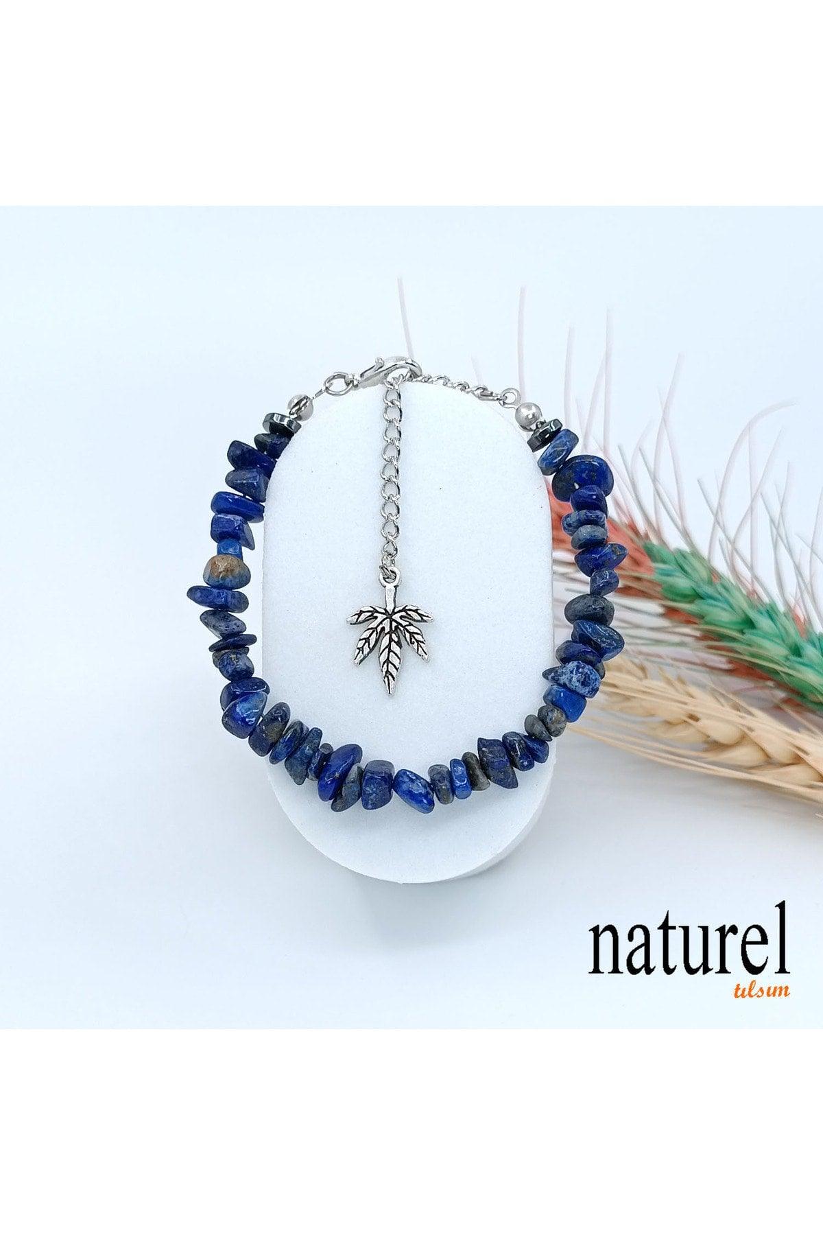 Natural Stone Lapis Lazuli Women's Bracelet - Broken Natural Stone - Gift Bracelet - Swordslife