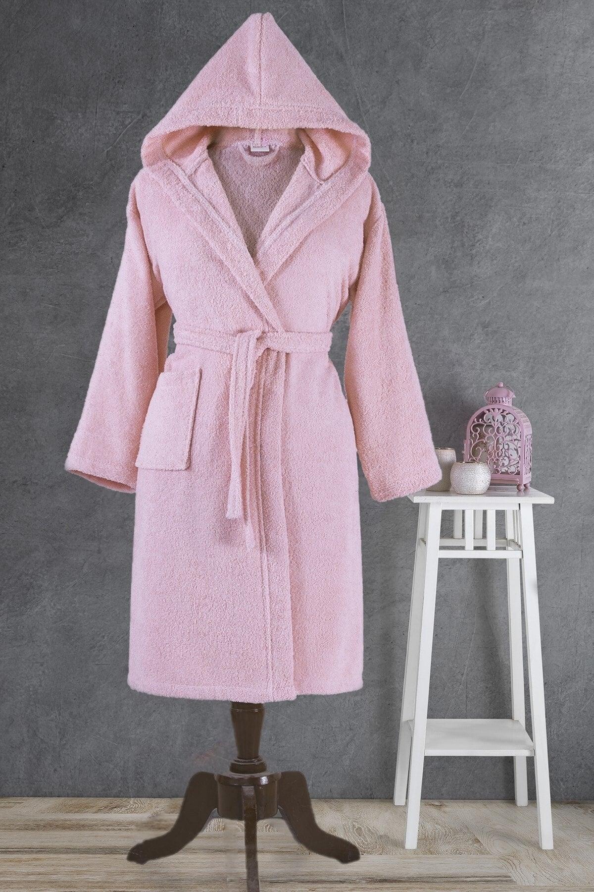 Hooded Bathrobe Pink - Swordslife