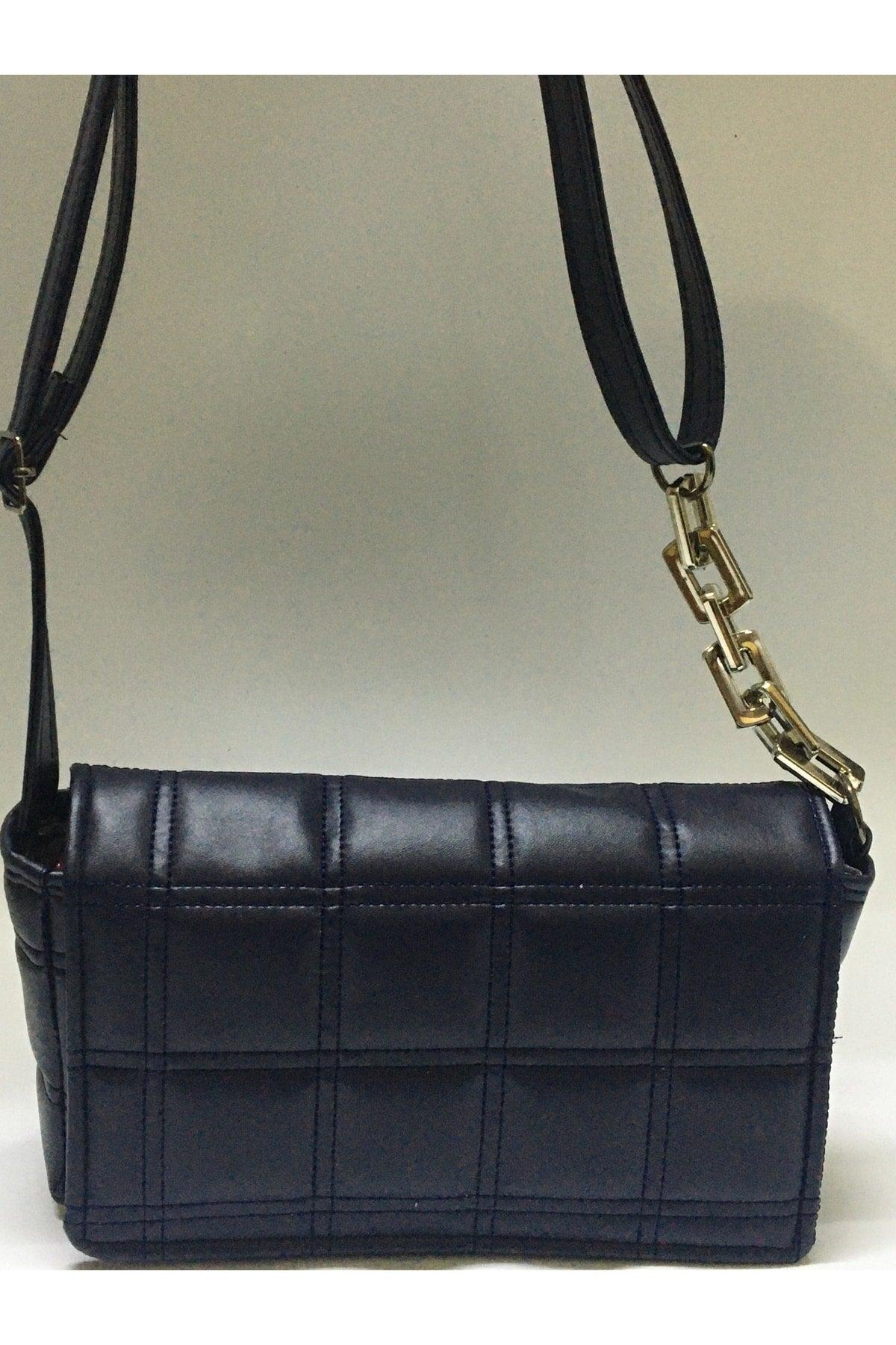 Women's Navy Blue Shoulder Bag - Swordslife