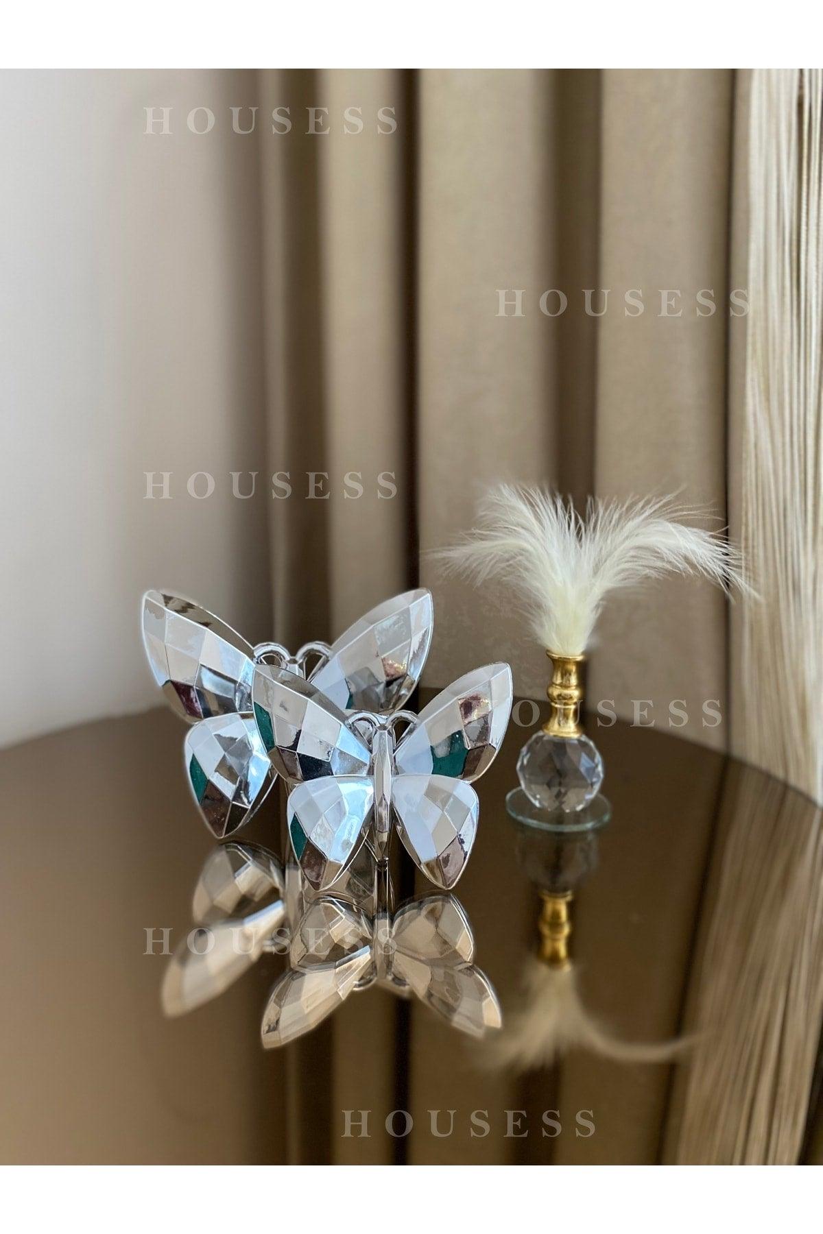 Decorative Butterfly And Feather Trinket Ornament - Swordslife