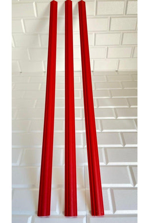 Red Decorative Wall Lath Self-Adhesive Stopper 100 Cm - Swordslife