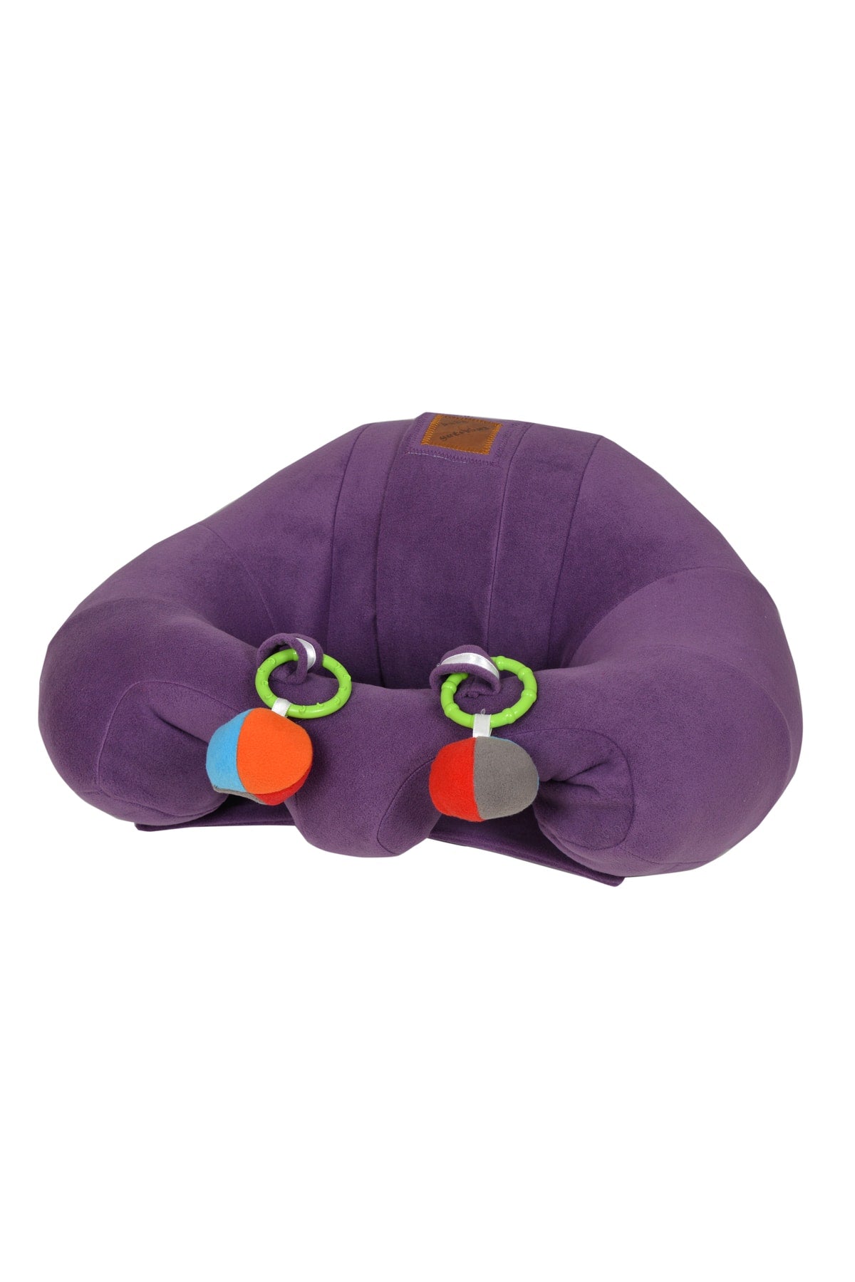 Purple Rattle Baby Seating Cushion