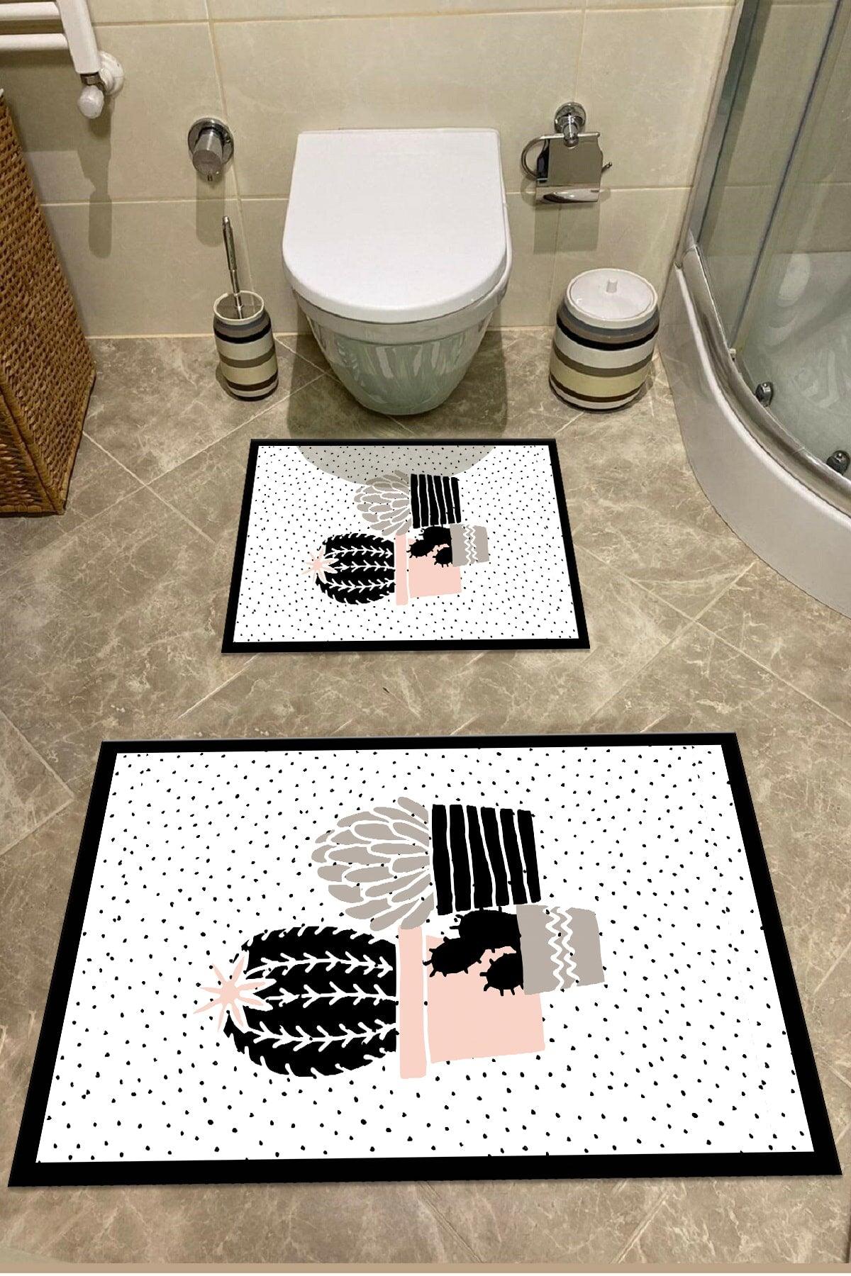 Bath Mat Closet Set of 2 Anti-Slip Bases - Swordslife