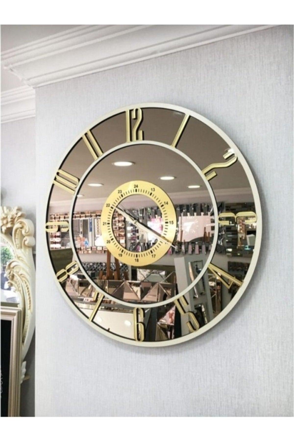 Real Mirror Decorative Wall Clock (40 CM) - Swordslife