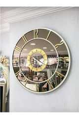 Real Mirror Decorative Wall Clock (40 CM) - Swordslife