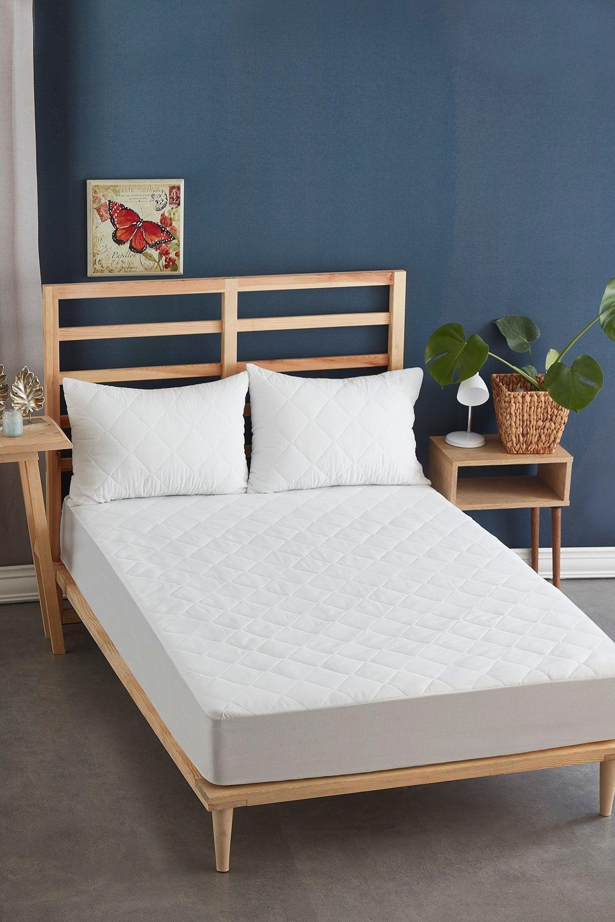 Quilted Fitted Mattress Protector Mattress - Swordslife