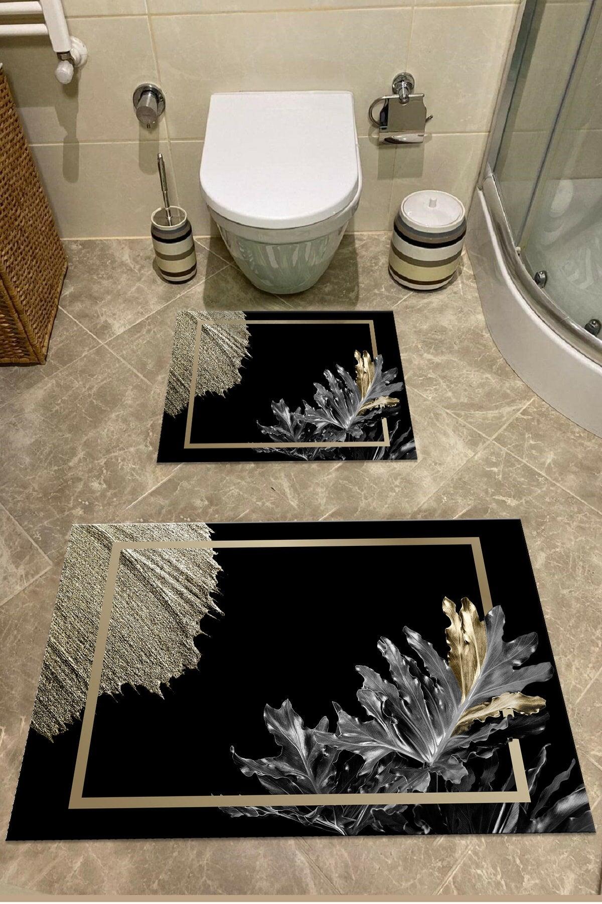 Bath Mat Closet Set of 2 Anti-Slip Bases - Swordslife