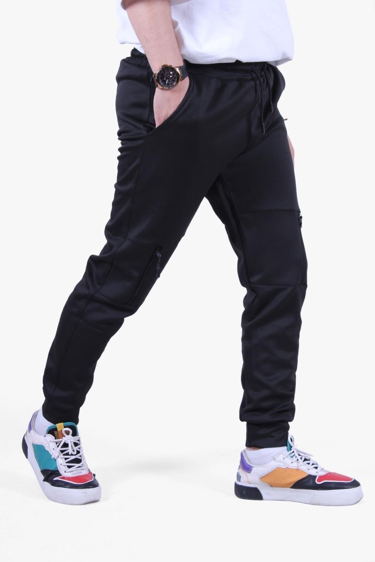 SML-XL-XXL TEXT PRINTED SLIM FIT MEN'S Sweatpants