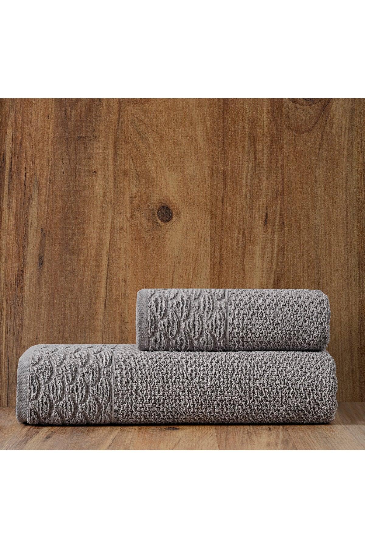 | Extra Soft Cotton Rice Knitted Towel Set of 2 - Swordslife